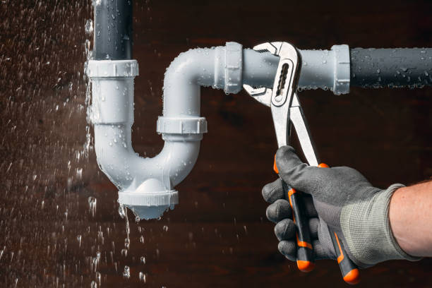 Professional Drain Cleaning technician working in Columbus, WI